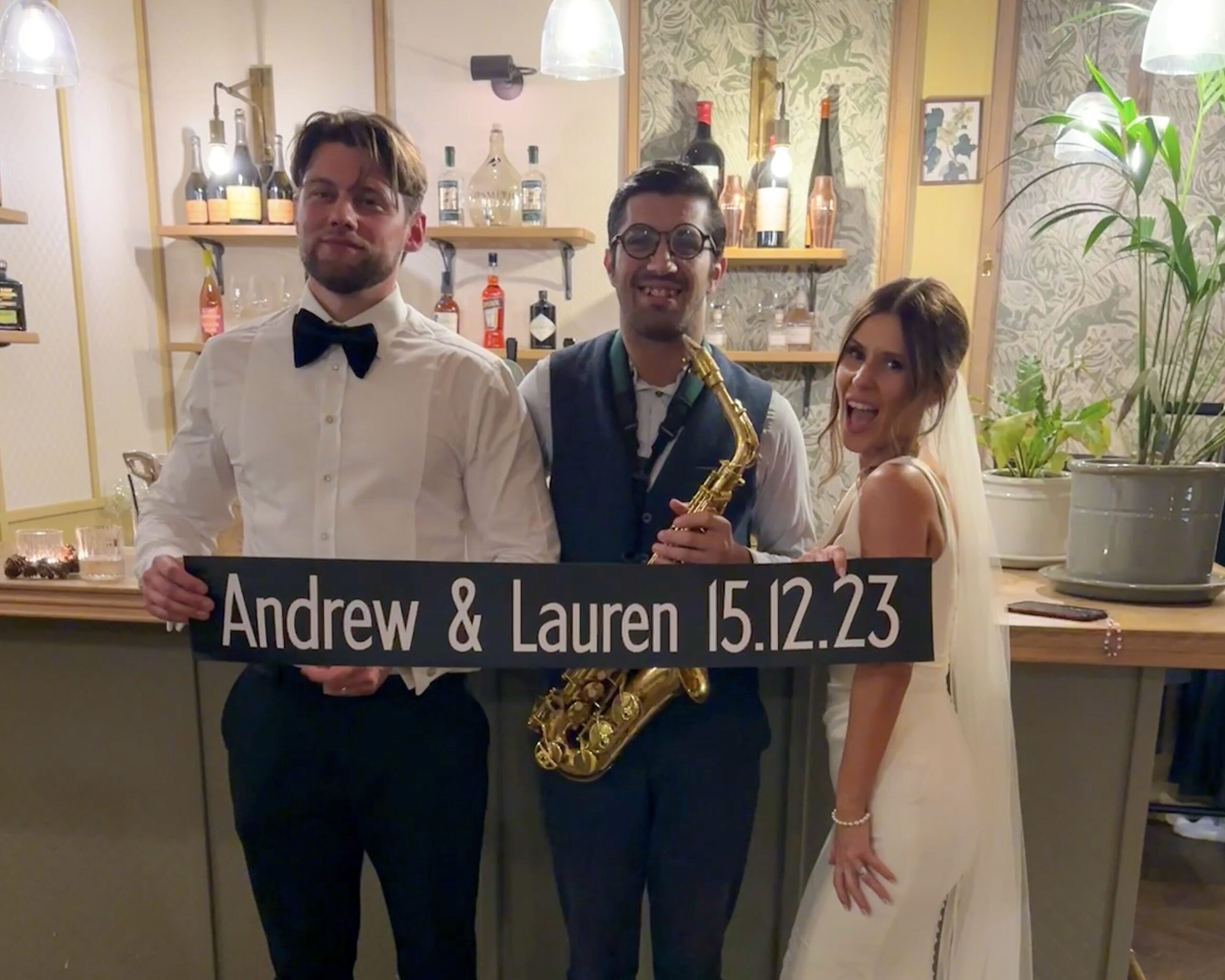 Lauren & Andrew's Wedding - Alex Rimell Sax