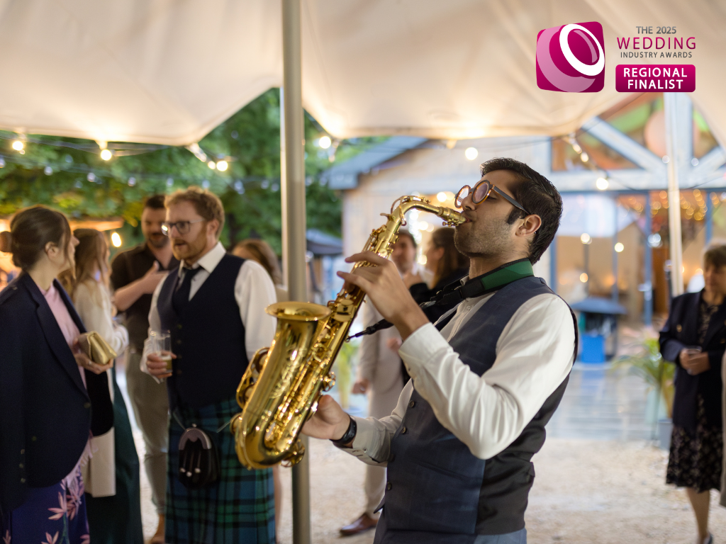 Regional Finalist in The Wedding Industry Awards 2025 - Alex Rimell Sax