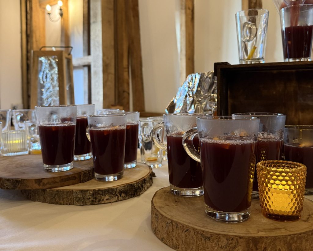 Abi & Jordan Wedding - Clock Barn - Drinks Reception