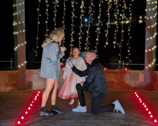 Sam's proposal to Jess