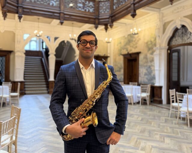 Alex Rimell Sax at Clevedon Hall