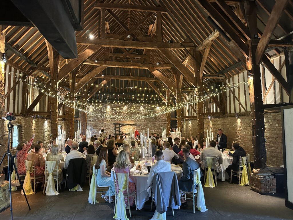 Grace & Tom - Cooling Castle Barn, Kent